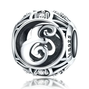 (kép) PANDORA típusú E-betű Charm - SCC738-E