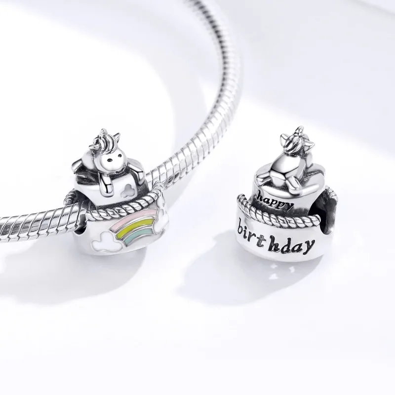 (kép) PANDORA típusú egyszarvú torta charm - SCC1311 - Megtekintés 4