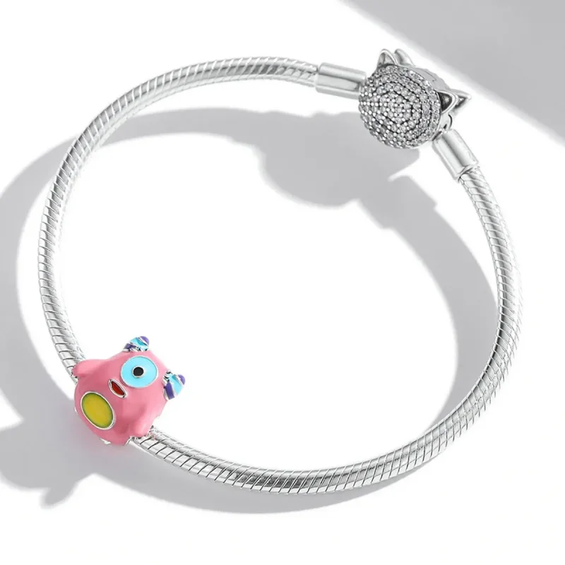 (kép) PANDORA típusú Egyszemű szörnyeteg Charm - SCC2057 - Megtekintés 3