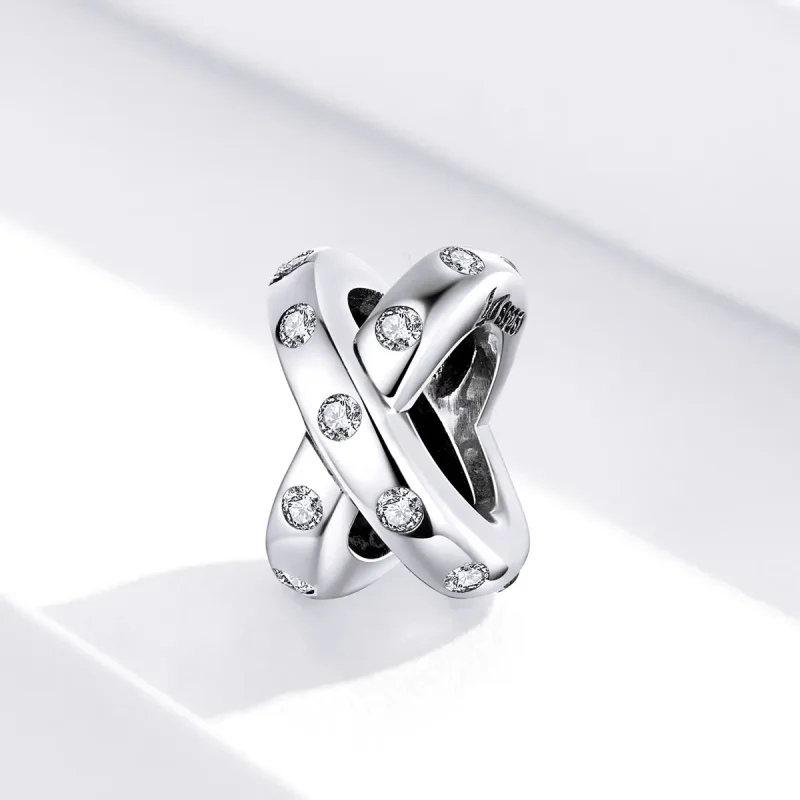 (kép) PANDORA típusú egyszerű geometria charm - SCC1515 - Megtekintés 2