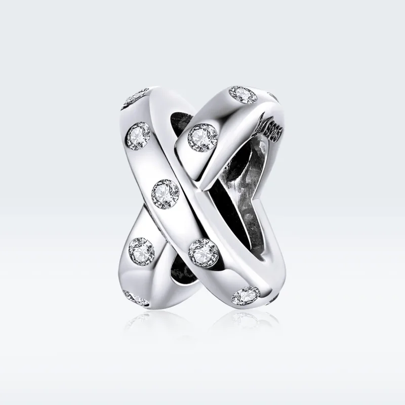 (kép) PANDORA típusú egyszerű geometria charm - SCC1515 - Megtekintés 5