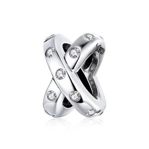 PANDORA típusú egyszerű geometria charm - SCC1515 (kép) PANDORA típusú egyszerű geometria charm - SCC1515