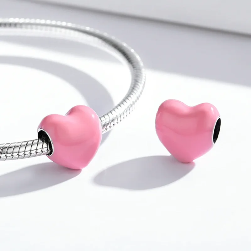 (kép) PANDORA típusú Egyszerű szerelem Charm - SCC1986-PK - Megtekintés 4