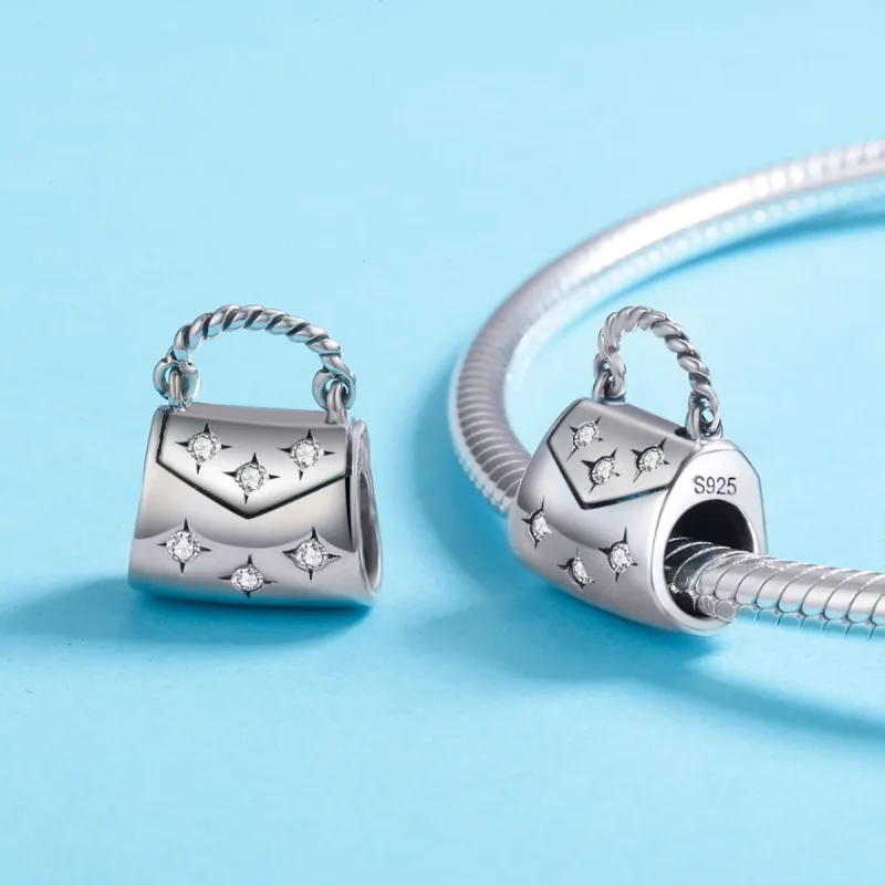 (kép) PANDORA típusú elegáns bevásárló táska charm - SCC607 - Megtekintés 5