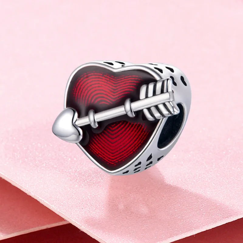 (kép) PANDORA típusú első szerelem valentin napi charm - SCC480 - Megtekintés 4