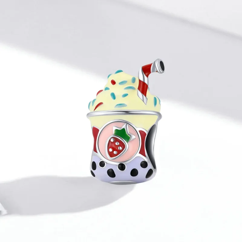 (kép) PANDORA típusú Fagylalt tej tea Charm - SCC1947 - Megtekintés 2