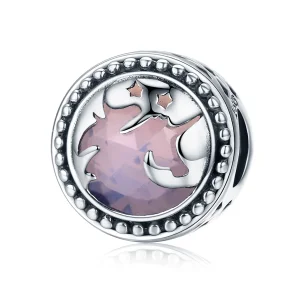 (kép) PANDORA típusú Fantasy egyszarvú Charm - SCC377