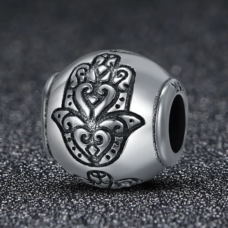 (kép) PANDORA típusú fatima keze charm - SCC306 - Megtekintés 3