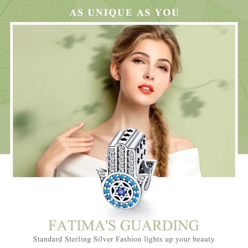 (kép) PANDORA típusú fatima őrzője charm - SCC721 - Megtekintés 6