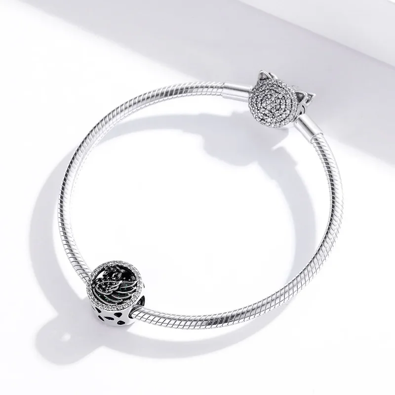 (kép) PANDORA típusú fekete hattyú charm - SCC1342 - Megtekintés 3
