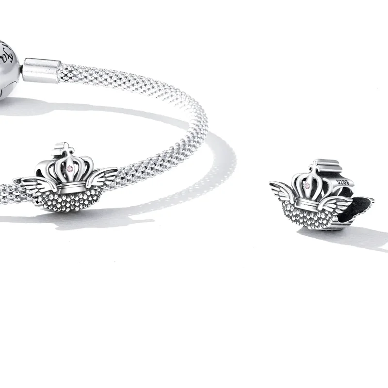 (kép) PANDORA típusú Finom korona Charm - SCC2260 - Megtekintés 5