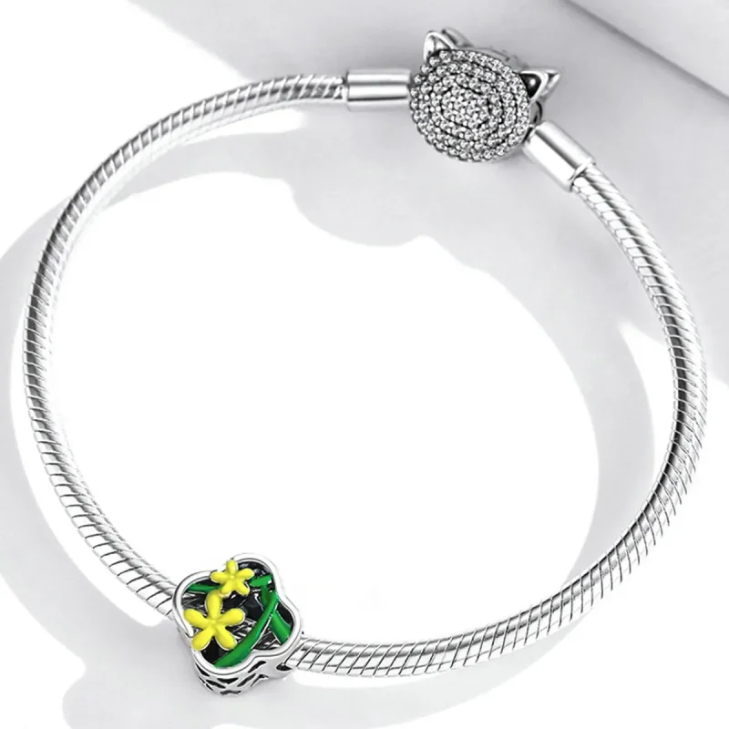 (kép) PANDORA típusú Finom nárciszok Charm - SCC2021 - Megtekintés 3