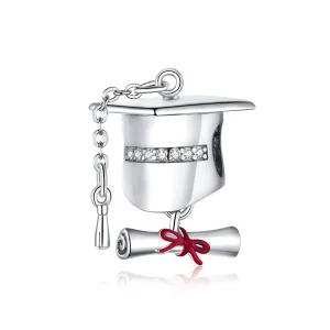 (kép) PANDORA típusú főiskolai érettségi sapka charm - BSC357