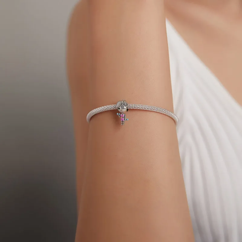 (kép) PANDORA típusú Fitness lány Charm - BSC488 - Megtekintés 5