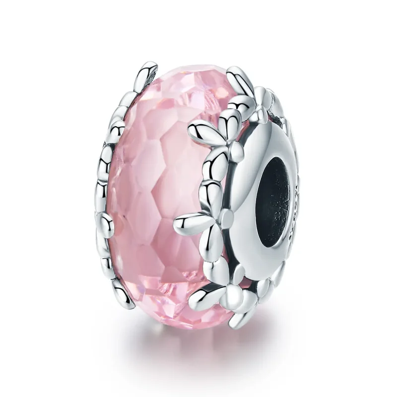 (kép) PANDORA típusú floret charm - SCC1282