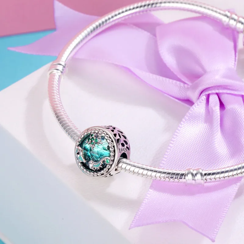 (kép) PANDORA típusú fényes csillagok charm - SCC246 - Megtekintés 6