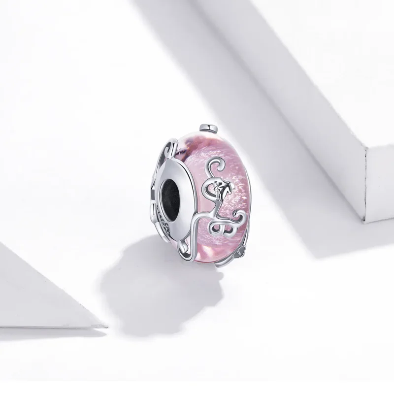(kép) PANDORA típusú Fényes üveg Charm - BSC409 - Megtekintés 2