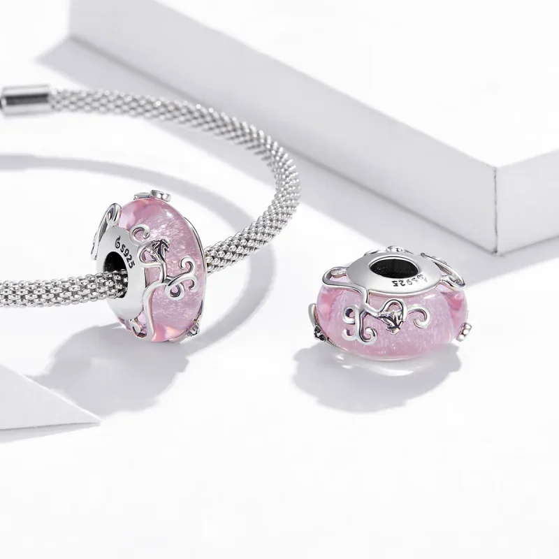 (kép) PANDORA típusú Fényes üveg Charm - BSC409 - Megtekintés 4