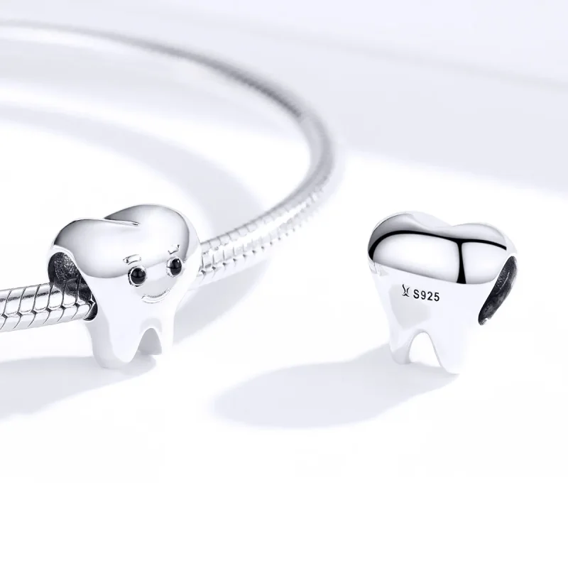 (kép) PANDORA típusú fogászat charm - SCC1401 - Megtekintés 4
