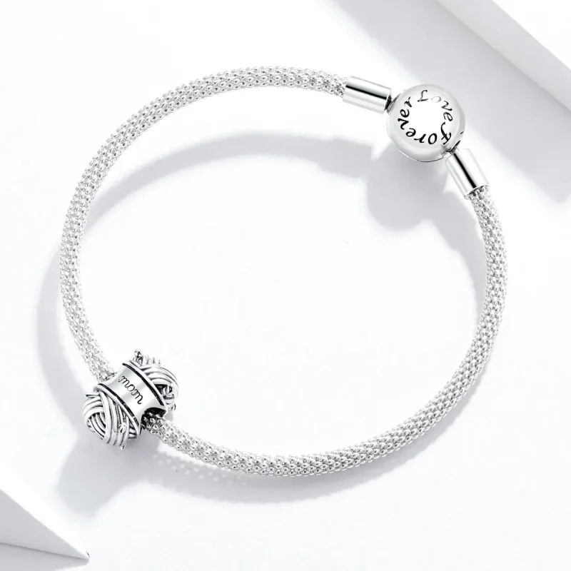 (kép) PANDORA típusú fonalgolyó charm - SCC1654 - Megtekintés 3