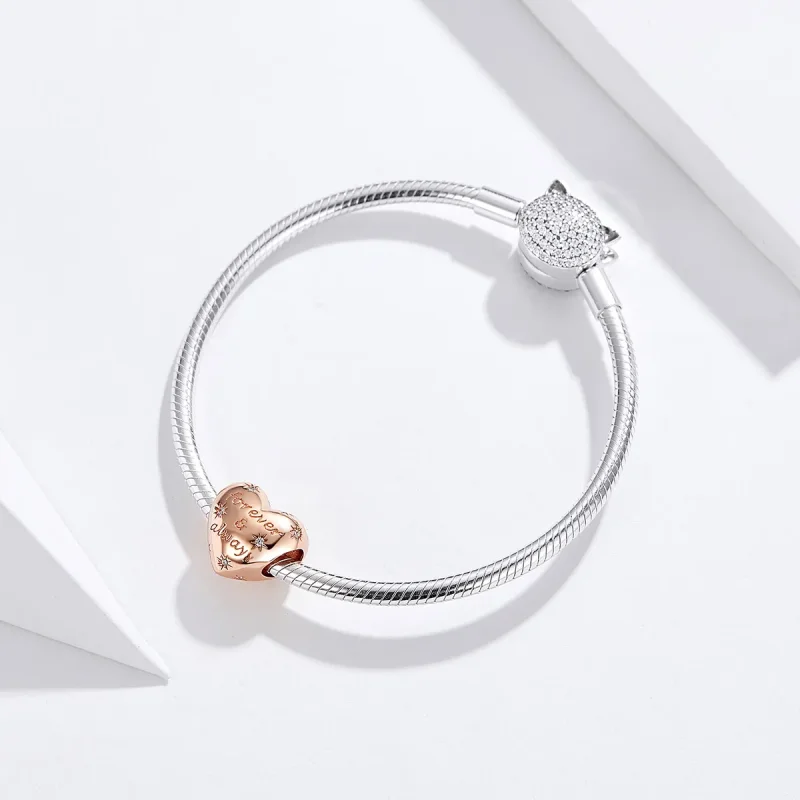 (kép) PANDORA típusú forever & always charm - SCC1223 - Megtekintés 4