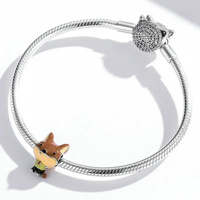 (kép) PANDORA típusú Fox polgár Charm - SCC1964 - Megtekintés 3