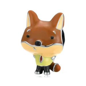 (kép) PANDORA típusú Fox polgár Charm - SCC1964
