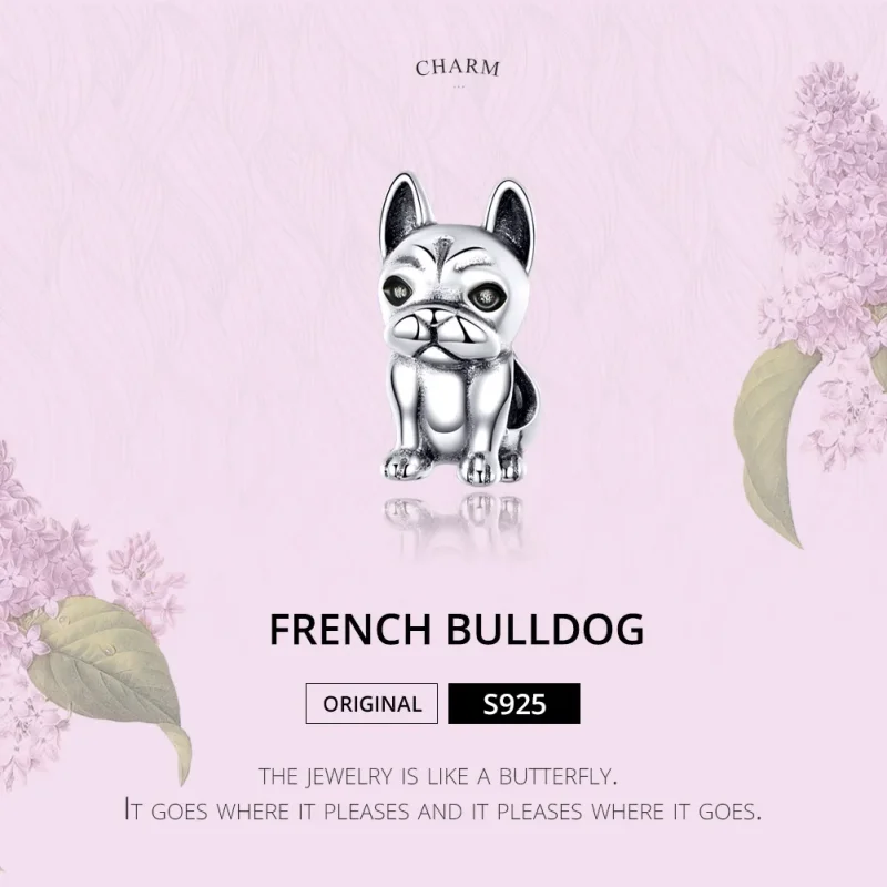 (kép) PANDORA típusú francia bulldog charm - SCC1306 - Megtekintés 2