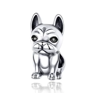(kép) PANDORA típusú francia bulldog charm - SCC1306