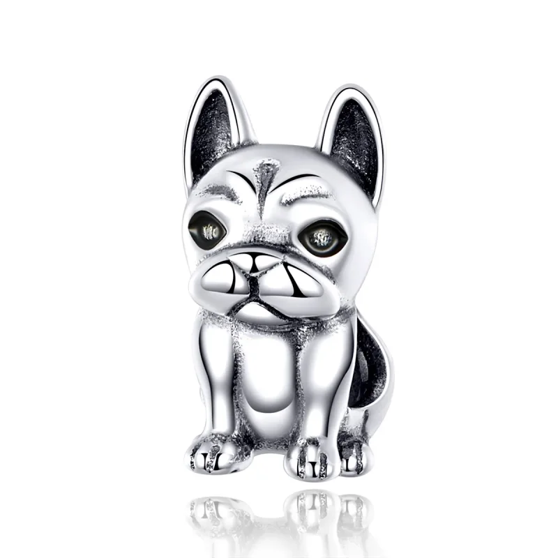 (kép) PANDORA típusú francia bulldog charm - SCC1306