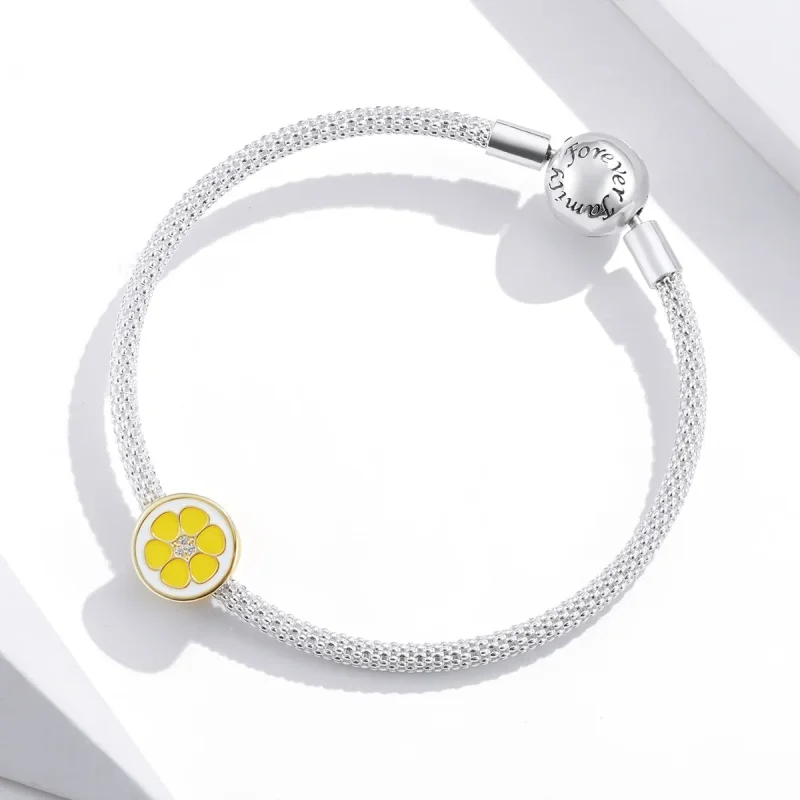 (kép) PANDORA típusú friss citrom charm - SCC1590 - Megtekintés 4