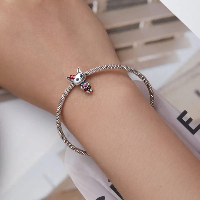 (kép) PANDORA típusú Furcsa macska Charm - SCC2377 - Megtekintés 5