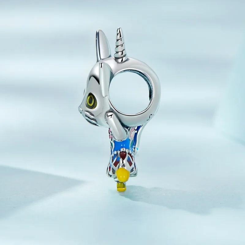 (kép) PANDORA típusú Furcsa macska Charm - SCC2378 - Megtekintés 3