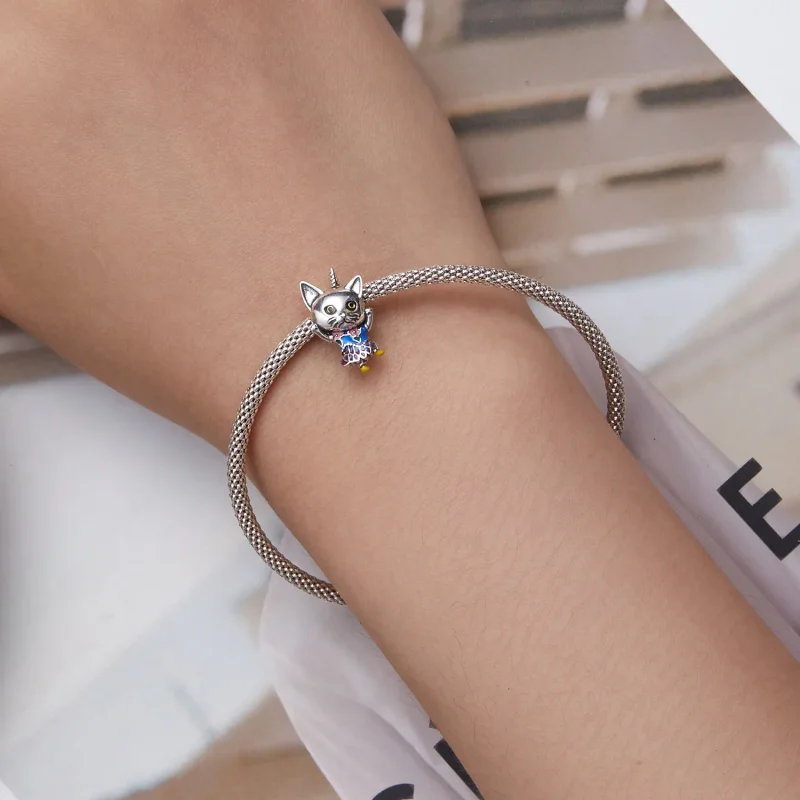 (kép) PANDORA típusú Furcsa macska Charm - SCC2378 - Megtekintés 5