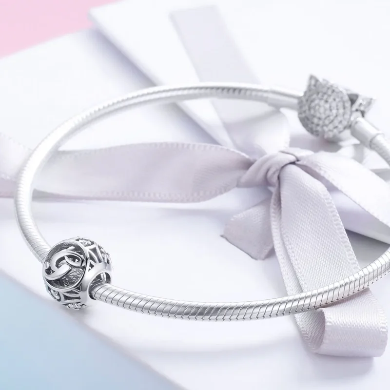 (kép) PANDORA típusú G-betű Charm - SCC738-G - Megtekintés 4