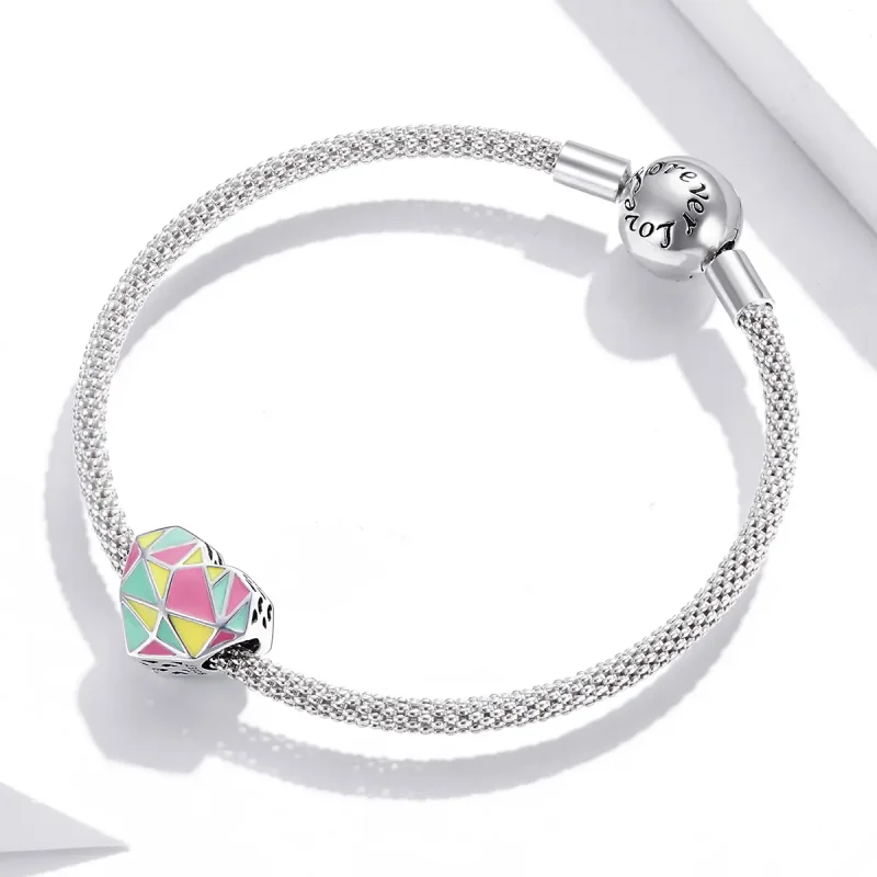(kép) PANDORA típusú geometriai minták charm - SCC1761 - Megtekintés 3