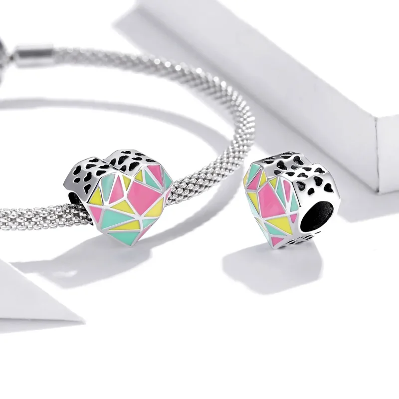 (kép) PANDORA típusú geometriai minták charm - SCC1761 - Megtekintés 4