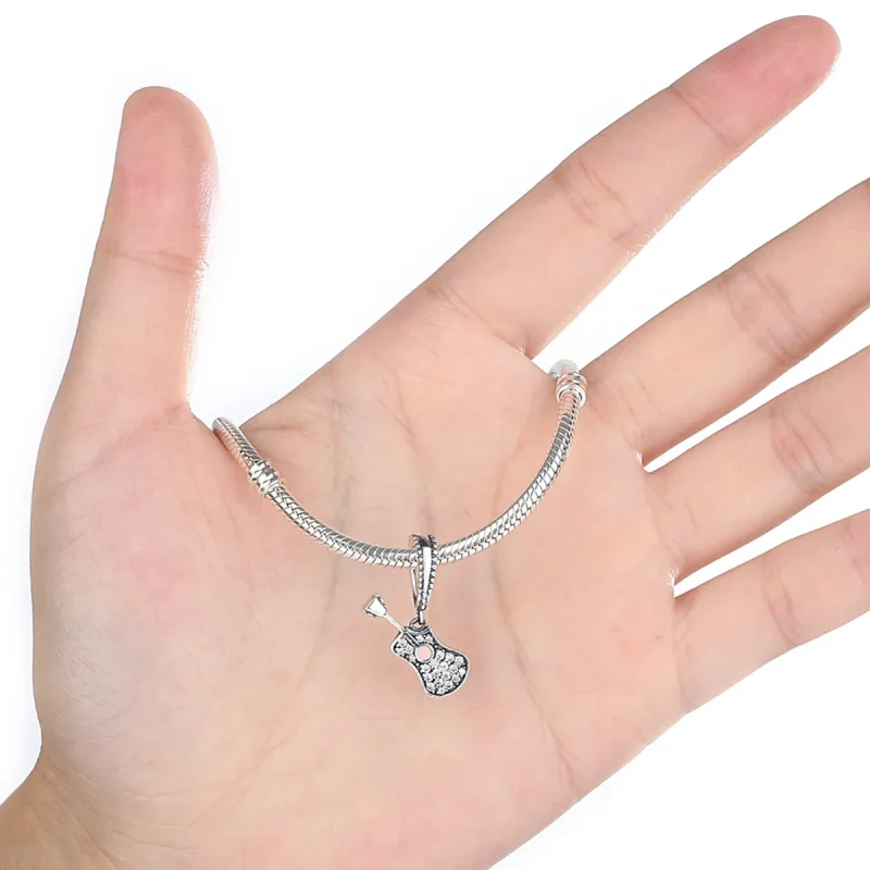 (kép) PANDORA típusú gitár függő charm - SCC113 - Megtekintés 2