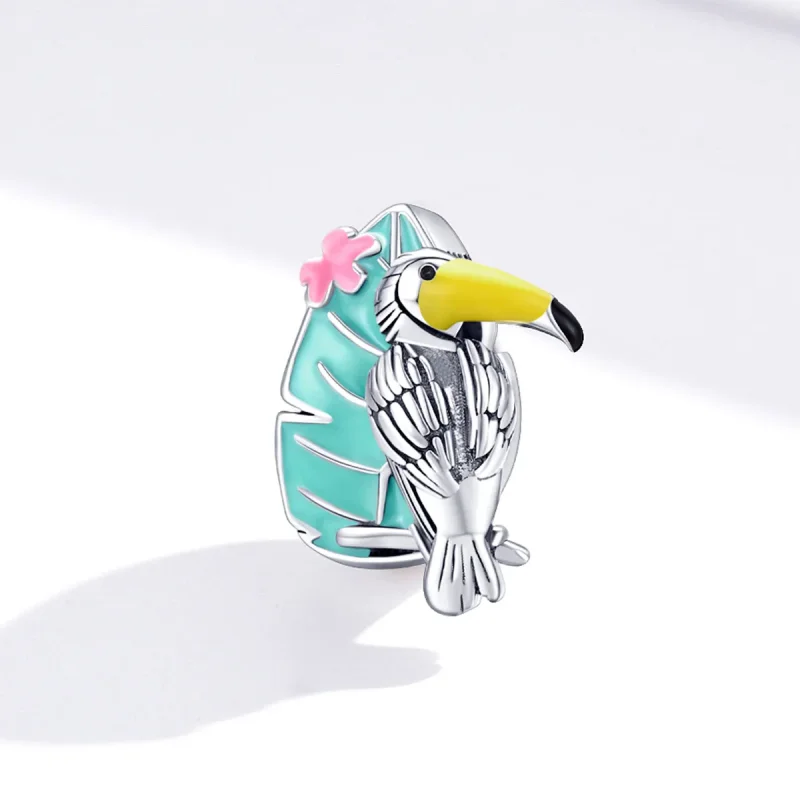 (kép) PANDORA típusú gólya charm - SCC1531 - Megtekintés 2