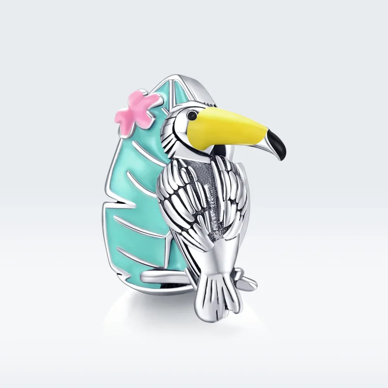 (kép) PANDORA típusú gólya charm - SCC1531 - Megtekintés 5