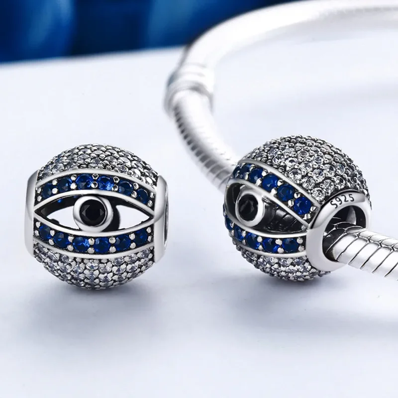 (kép) PANDORA típusú gonosz szem charm - SCC172 - Megtekintés 6
