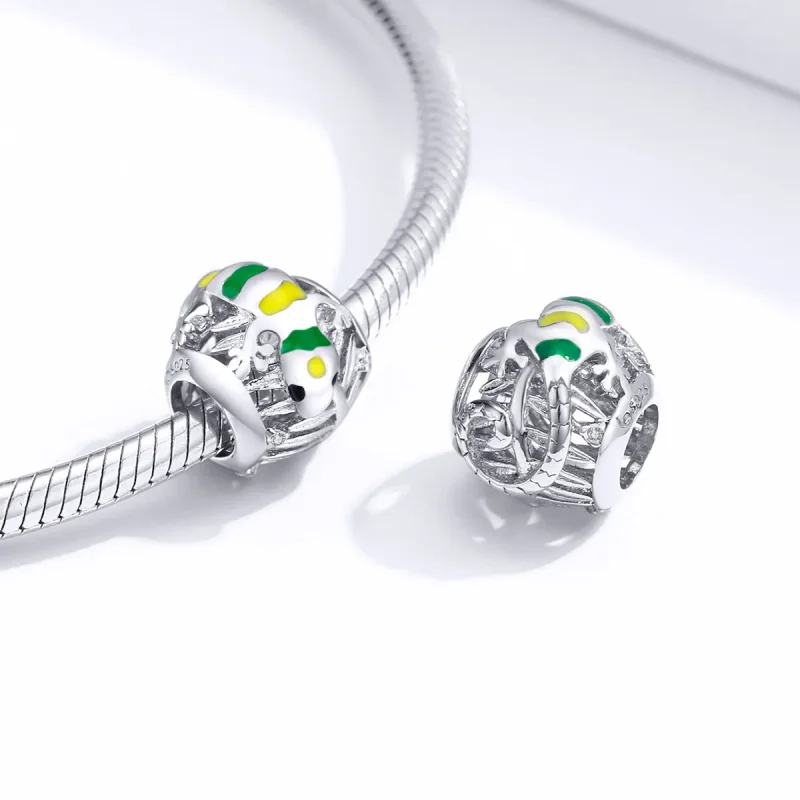 (kép) PANDORA típusú gyík charm - BSC199 - Megtekintés 4