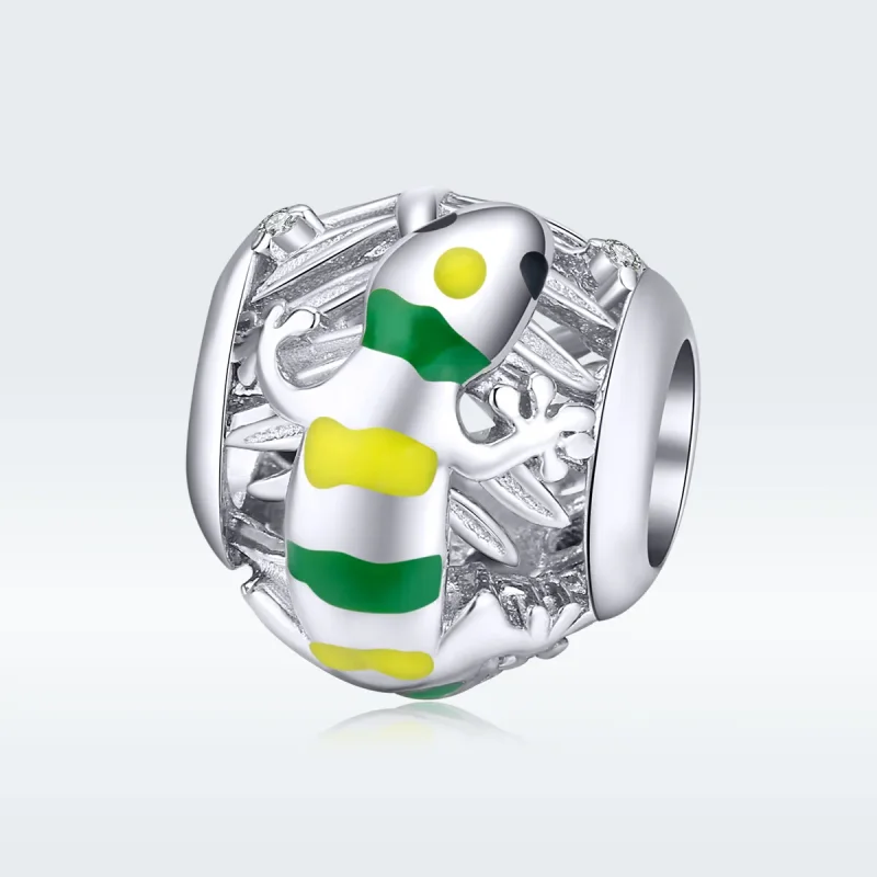 (kép) PANDORA típusú gyík charm - BSC199 - Megtekintés 5