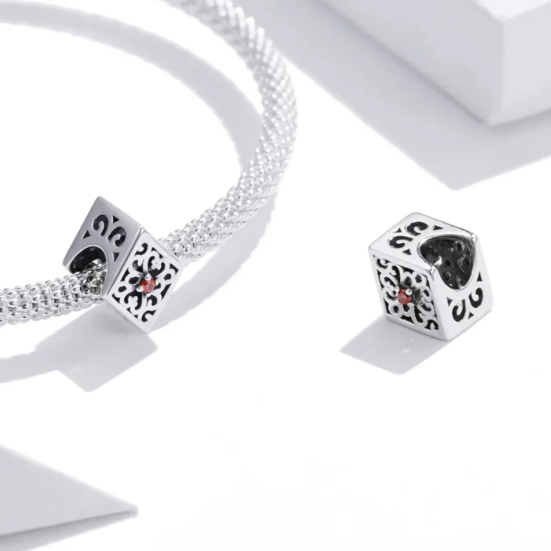 (kép) PANDORA típusú gyémánt charm - SCC1825 - Megtekintés 4