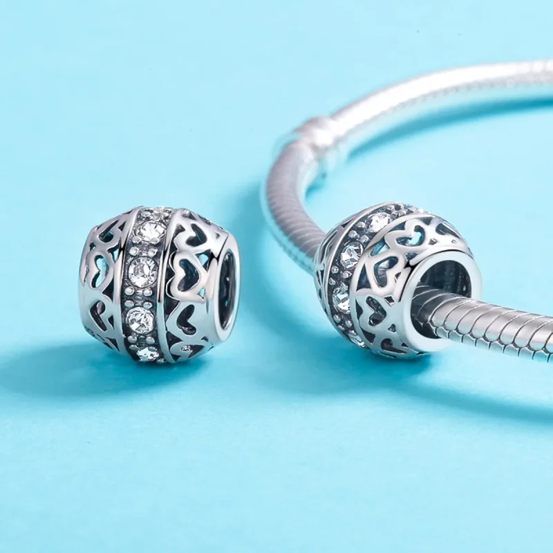 (kép) PANDORA típusú hallgassa meg a szerelmet charm - SCC523 - Megtekintés 5