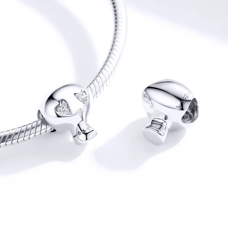 (kép) PANDORA típusú halloween koponya charm - SCC1362 - Megtekintés 4