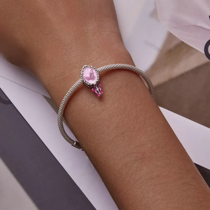 (kép) PANDORA típusú Hercegnő tükör Charm - SCC2205 - Megtekintés 6