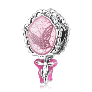 (kép) PANDORA típusú Hercegnő tükör Charm - SCC2205