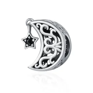 (kép) PANDORA típusú hold és csillag charm - SCC483