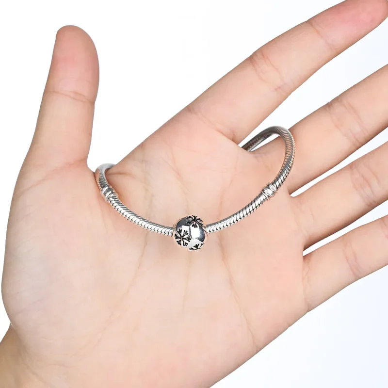 (kép) PANDORA típusú hópehely charm - SCC070 - Megtekintés 5